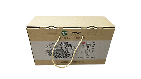 一界農戶(hù)土雞蛋牛皮紙禮品盒包裝